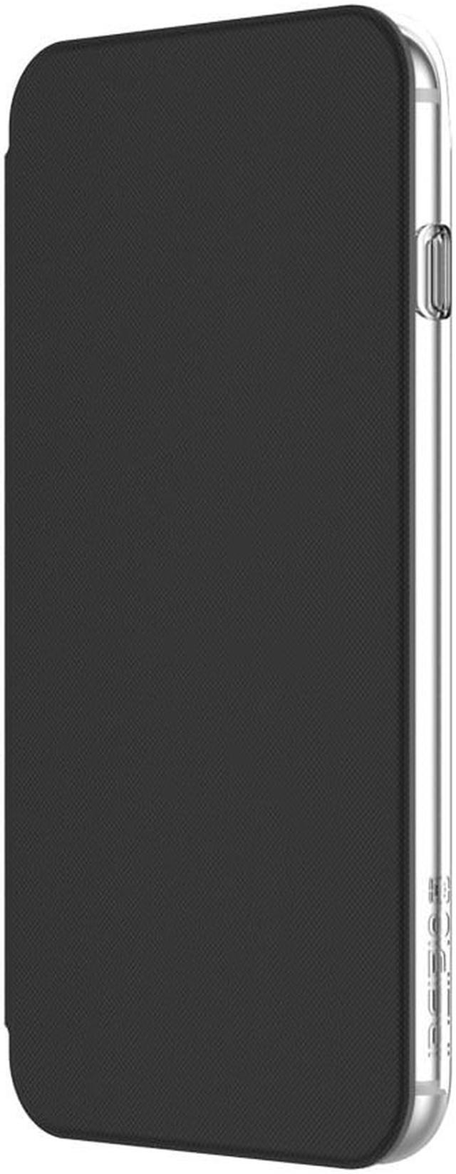 Alt view image 2 of 6 - Incipio NGP Folio iPhone 8 Plus & iPhone 7/6/6s Plus Case with Card Slot Holder and Protective Front Cover for iPhone 8 Plus & iPhone 7/6/6s Plus - Clear/Black