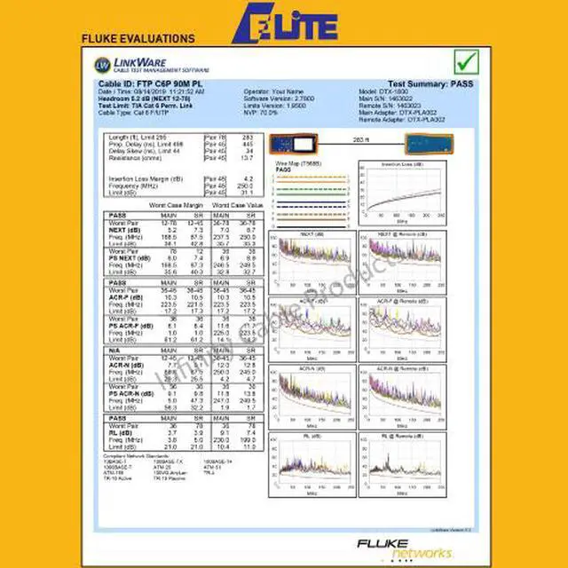 Alt view image 7 of 7 - Elite Cat6 Shielded Riser (CMR), 1000ft, 550MHz, 23AWG, F/UTP, Solid Bare Copper, UL Certified, UL-LP Certification, Bulk Ethernet Cable Reel, Yellow