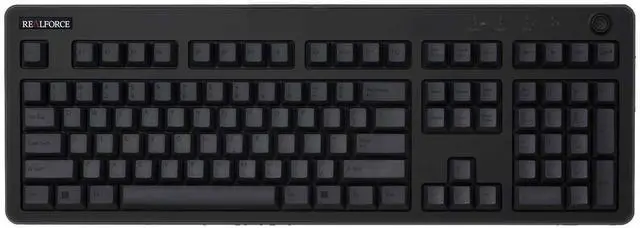 Main image of Topre Corporation Realforce R3 Black Wireless Keyboard Topre Silent 30g