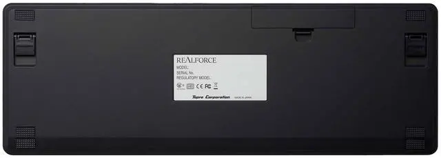 Alt view image 2 of 5 - Topre Corporation Realforce R3 Black Wireless Keyboard Topre Silent 30g