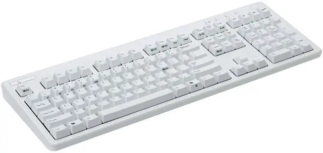 Alt view image 2 of 5 - Topre Corporation Realforce R3 White Wireless Keyboard Topre Silent 45g