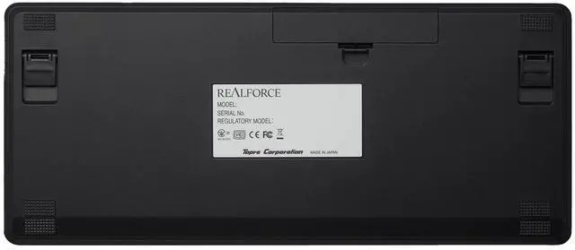 Alt view image 3 of 5 - Topre Corporation Realforce R3 TKL Black Wireless Keyboard Topre Silent 30g