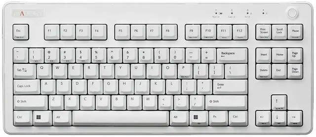 Main image of Topre Corporation Realforce R3 TKL White Wireless Keyboard Topre Silent 45g