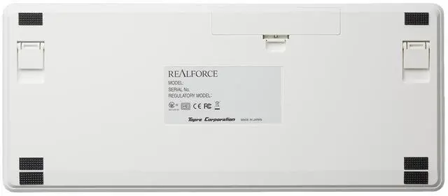 Alt view image 4 of 6 - Topre Corporation Realforce R3 TKL White Wireless Keyboard Topre Silent 45g