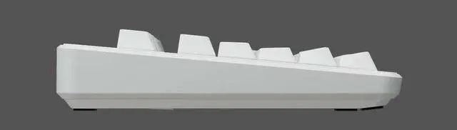 Alt view image 5 of 6 - Topre Corporation Realforce R3 TKL White Wireless Keyboard Topre Silent 45g