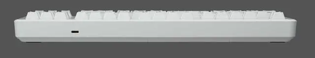 Alt view image 6 of 6 - Topre Corporation Realforce R3 TKL White Wireless Keyboard Topre Silent 45g