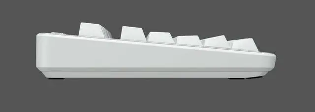 Alt view image 3 of 5 - Topre Corporation Realforce R3 for Mac TKL White Wireless Keyboard Topre Silent 45g