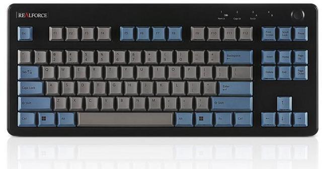 品質検査済 Grey R3 Realforce Corporation Topre / Wireless TKL Blue キーボード