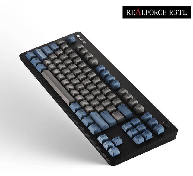Topre Corporation Realforce R3 Grey / Blue TKL Wireless