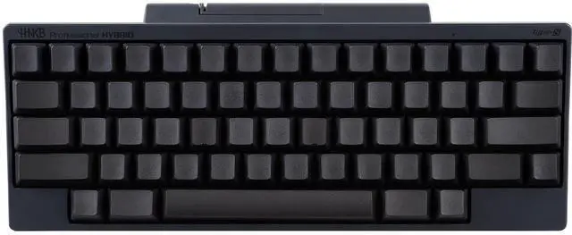 Main image of HHKB Hybrid Type-S Topre Silent 45g Blank Charcoal 60% Bluetooth Mechanical Keyboard