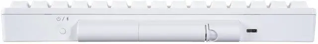 Alt view image 5 of 5 - HHKB Hybrid Type-S Blank Snow 60% Bluetooth PBT Mechanical Keyboard Topre Silent 45g