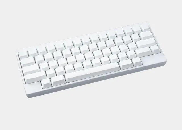 Alt view image 2 of 5 - HHKB Hybrid Type-S Blank Snow 60% Bluetooth PBT Mechanical Keyboard Topre Silent 45g