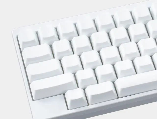 Alt view image 3 of 5 - HHKB Hybrid Type-S Blank Snow 60% Bluetooth PBT Mechanical Keyboard Topre Silent 45g