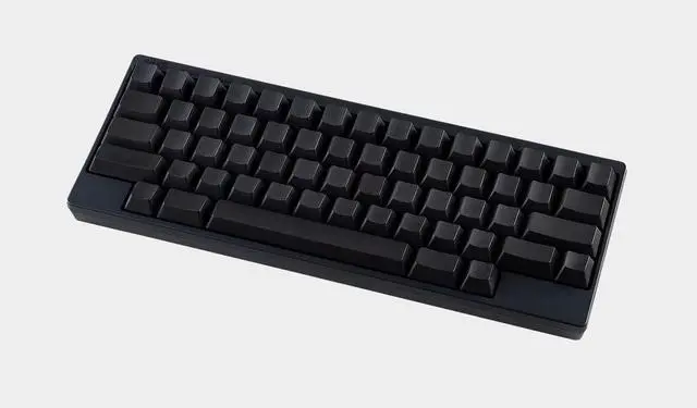 Alt view image 3 of 7 - HHKB Classic Blank Charcoal 60% PBT Mechanical Keyboard Topre 45g