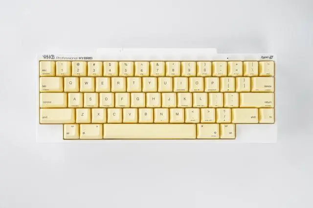 Alt view image 4 of 5 - HHKB Dandelion 60 Key Dye Sub Topre Keycap Set