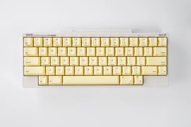 Alt view image 5 of 5 - HHKB Dandelion 60 Key Dye Sub Topre Keycap Set