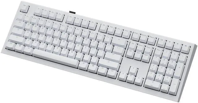 Alt view image 3 of 7 - Ducky One X White Full Size Inductive Keyboard