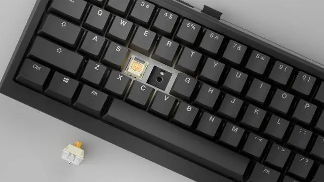 Alt view image 4 of 6 - Ducky One X Mini Black 60% Inductive Keyboard