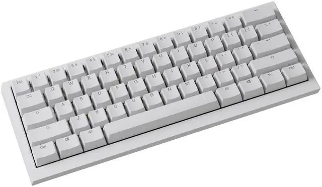 Alt view image 2 of 7 - Ducky One X Mini White 60% Inductive Keyboard