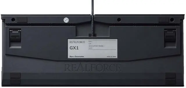 Alt view image 6 of 7 - Topre Corporation Realforce GX1 Black TKL RGB Mechanical Keyboard Topre Silent 30g