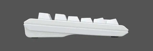 Alt view image 6 of 6 - Topre Corporation Realforce RT1 White Numpad Keyboard