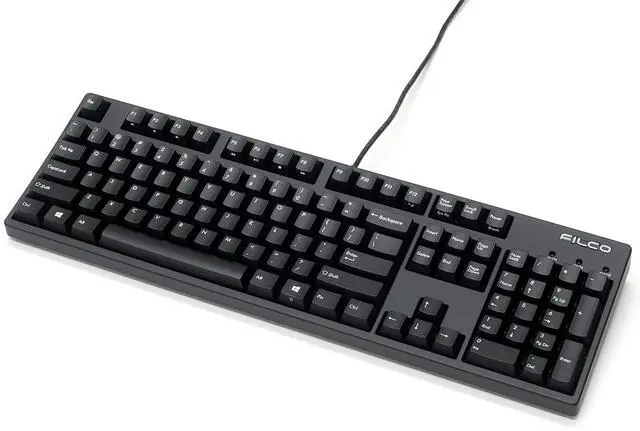 Alt view image 2 of 6 - Filco Majestouch 3 Double Shot PBT Mechanical Keyboard Cherry MX Red