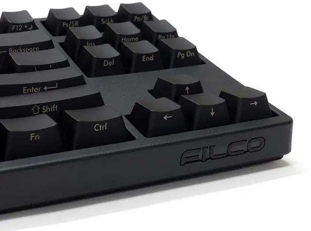 Alt view image 4 of 7 - Filco Majestouch 3 Ninja TKL Laser Engraved PBT Mechanical Keyboard