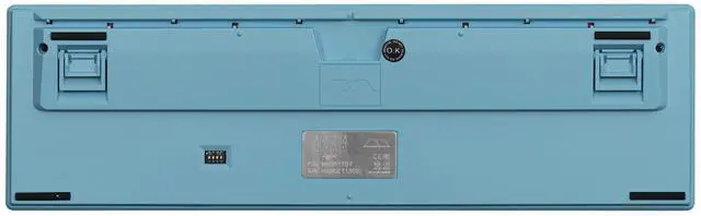 Alt view image 4 of 4 - MK Frozen Llama Typist RGB LED Double Shot PBT Limited Mechanical Keyboard TTC Quick Silver