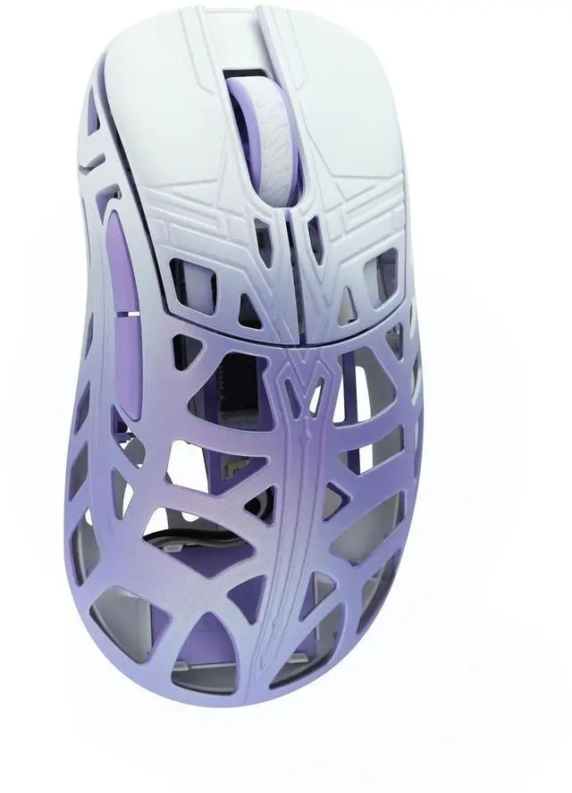 Alt view image 2 of 2 - MK x WLMOUSE Sword X Wireless 8K Mouse Amethyst TTC Black Dot