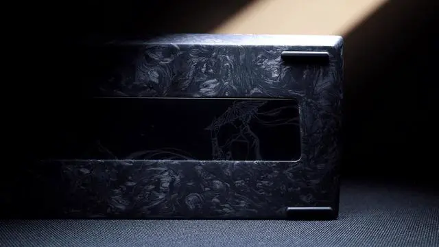 Alt view image 2 of 5 - WLMOUSE Ying75 HE Forged Carbon Fiber RGB 8K Keyboard White TTC Shadow