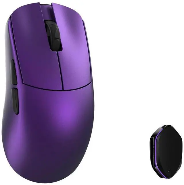 Main image of MK x WLMOUSE Ying Magnesium Wireless 8K Mouse Purple Omron Optical