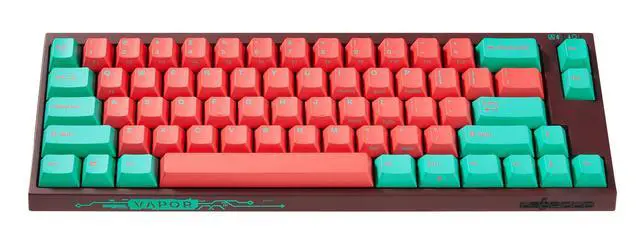 Alt view image 2 of 4 - Leopold x MK FC660MBT Vapor 65% Bluetooth Double Shot PBT Mechanical Keyboard Cherry MX Clear