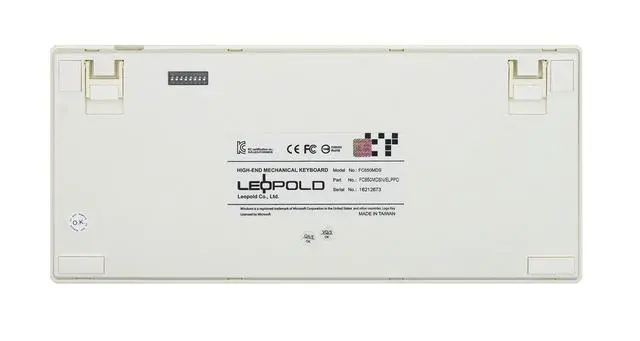 Alt view image 5 of 7 - Leopold FC650MDS White/Pink PD 65% Double Shot PBT Mechanical Keyboard Cherry MX Brown