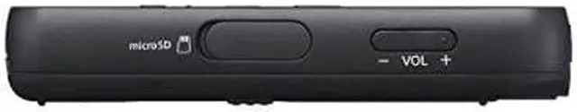 Alt view image 3 of 20 - Sony ICD-PX370 4GB Mono MP3 Digital Voice Recorder with Built-in USB - Black
