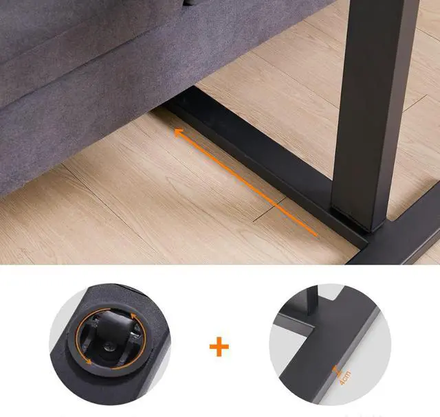 Alt view image 5 of 7 - IMGadgets Height Adjustable Desk | Standing Desk for Work and Home| Overbed C- Table Height Adjustable Desk