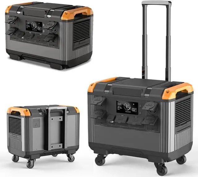 Main image of IMGadgets 2688Wh Portable Power Station with LiFePO4 Battery, 3000W (peak) AC output, 3 x 135W DC outputs, 4 x 18W USB outputS, 2 x 100W Type-C output