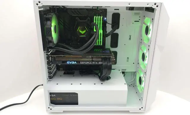 Alt view image 3 of 7 - CoolerMaster TD500 Mesh LIQUID COOLED Intel 16 core-Core i9-12900KF 3.20GHz-NVIDIA GeForce RTX 3080Ti 12GB-Z690 Chipset-2TB 7200rpm + 2TB SSD NVMe-64GB DDR4 (4X16GB)-850W-Windows 11 Gaming Desktop PC