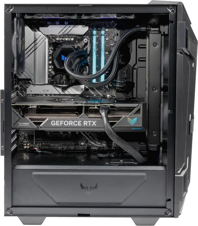 Alt view image 6 of 6 - ASUS TUF GT301 - Intel Core i7-14700KF 20 core 3.4GHz - GeForce RTX 5060 Ti - 2TB HDD + 4TB NVMe SSD - 64GB DDR5(2X32GB) - 750W - Windows 11 Liquid Cooled Gaming Desktop PC WiFi RGB