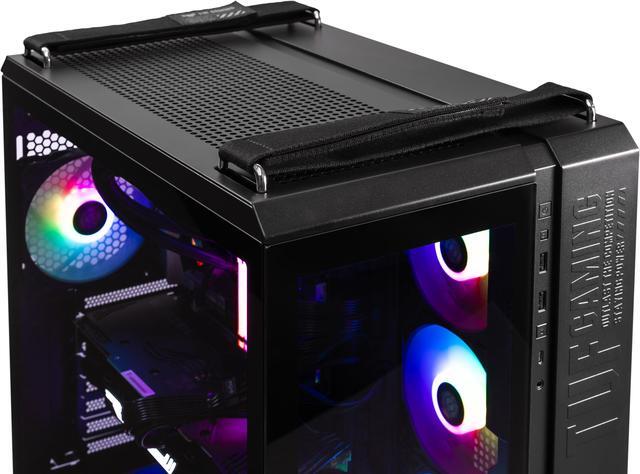 Alt view image 4 of 5 - ASUS TUF GT502 - Intel Core Ultra 7-265KF 20 core 5.4GHz - NVIDIA GeForce RTX 4070 12GB - 2TB HDD + 1TB NVMe SSD - 32GB DDR5(2X16GB) - 850W - Windows 11 Liquid Cooled Gaming Desktop PC WiFi RGB