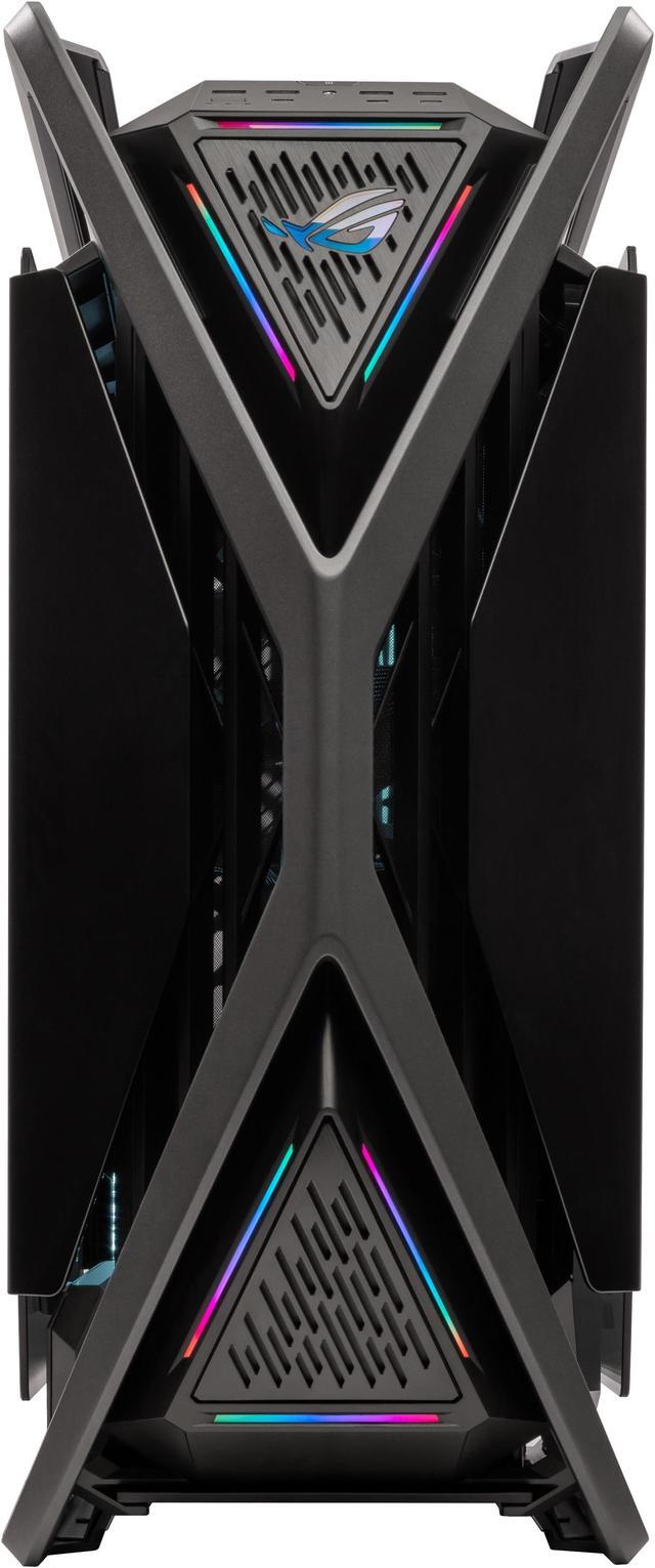 Alt view image 2 of 7 - ASUS ROG GR701 - AMD Ryzen 7-7800X3D 8 core 4.2GHz - NVIDIA GeForce RTX 4070 12GB - 2TB HDD + 2TB NVMe SSD - 64GB DDR5(2X32GB) - 850W - Windows 11 Liquid Cooled Gaming Desktop PC WiFi RGB