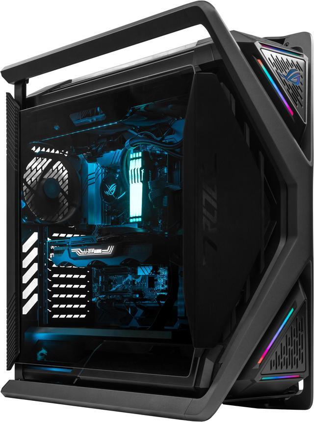 Alt view image 7 of 7 - ASUS ROG GR701 - AMD Ryzen 7-7800X3D 8 core 4.2GHz - NVIDIA GeForce RTX 4070 12GB - 2TB HDD + 2TB NVMe SSD - 64GB DDR5(2X32GB) - 850W - Windows 11 Liquid Cooled Gaming Desktop PC WiFi RGB