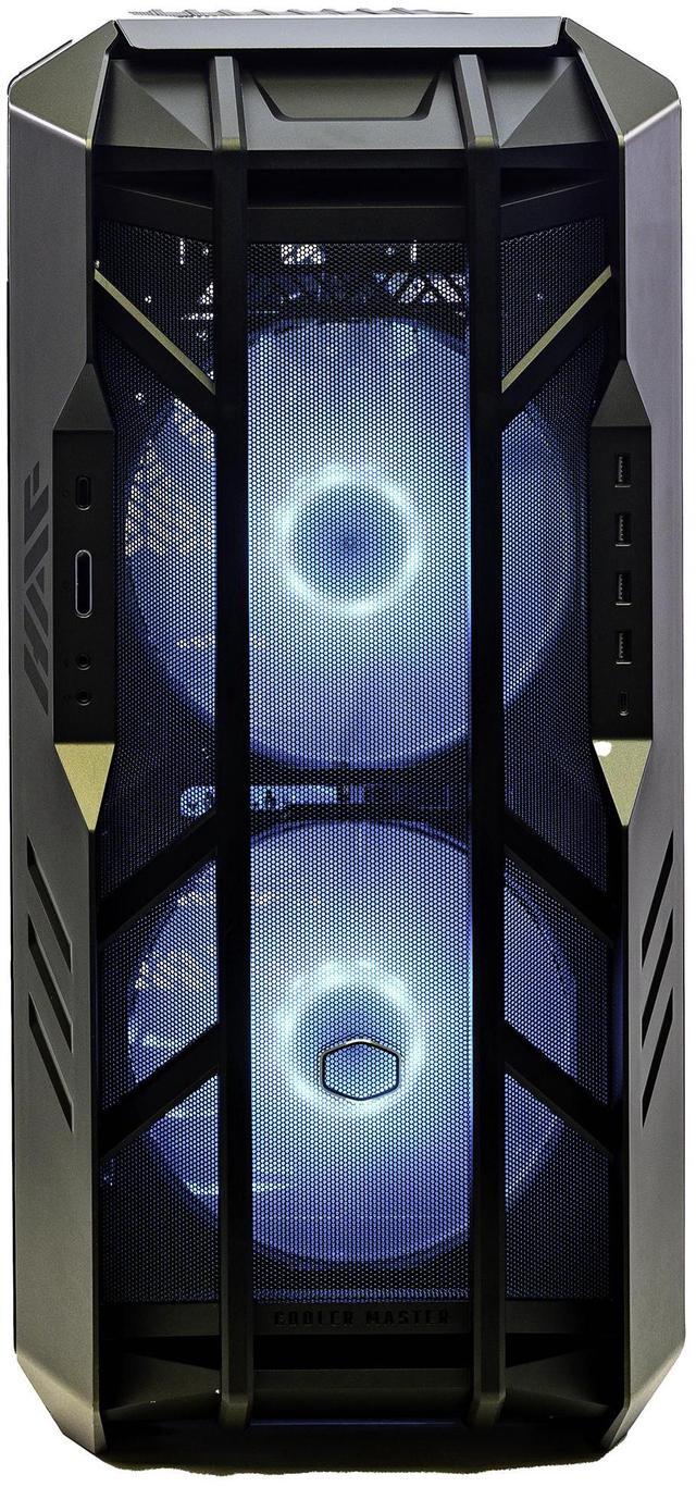 Alt view image 3 of 7 - CoolerMaster HAF 700 - Intel Core i9-14900KF 24 core 3.2GHz - GeForce RTX 5060 Ti - 2TB HDD + 2TB NVMe SSD - 128GB DDR5(4X32GB) - 750W - Windows 11 Liquid Cooled Gaming Desktop PC WiFi RGB