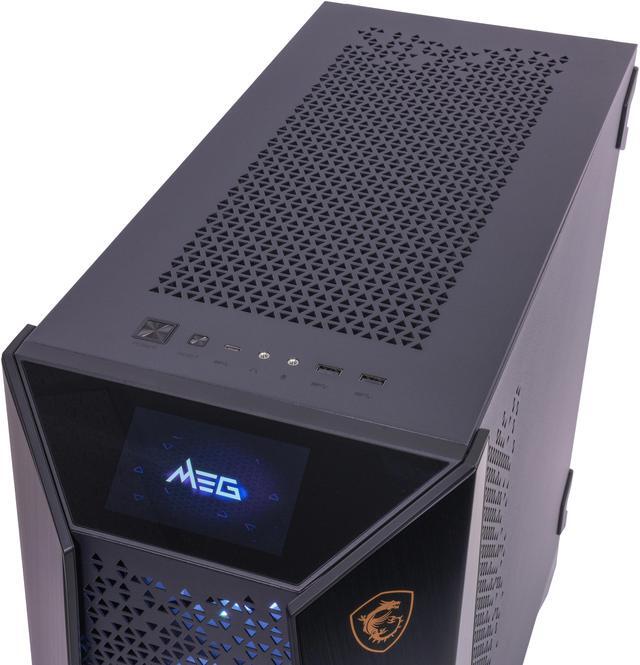 Alt view image 6 of 6 - MSI MEG PROSPECT 700R - Intel Core i9-14900KF 24 core 3.2GHz - GeForce RTX 5060 Ti - 2TB HDD + 2TB NVMe SSD - 128GB DDR5(4X32GB) - 750W - Windows 11 Liquid Cooled Gaming Desktop PC WiFi RGB