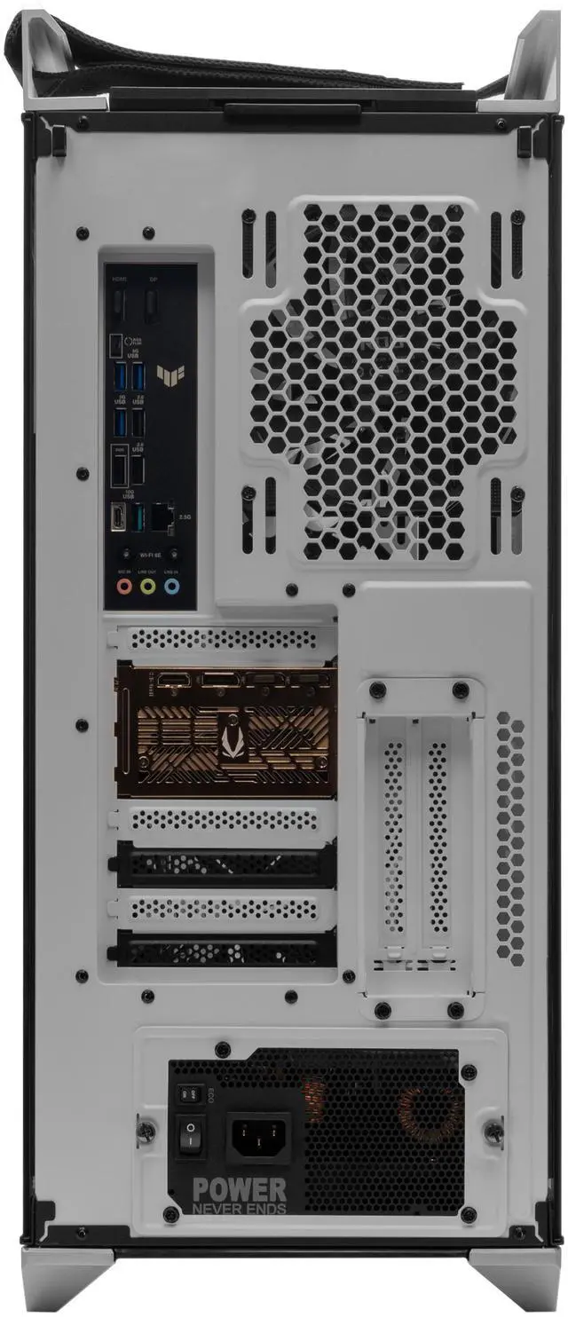 Alt view image 4 of 6 - ROG Strix Helios GX601 - AMD Ryzen 9-7900X 12 core 4.7GHz - AMD Radeon RX 7900XT 20GB - 2TB HDD + 4TB NVMe SSD - 128GB DDR5(4X32GB) - 850W - Windows 11 Liquid Cooled Gaming Desktop PC