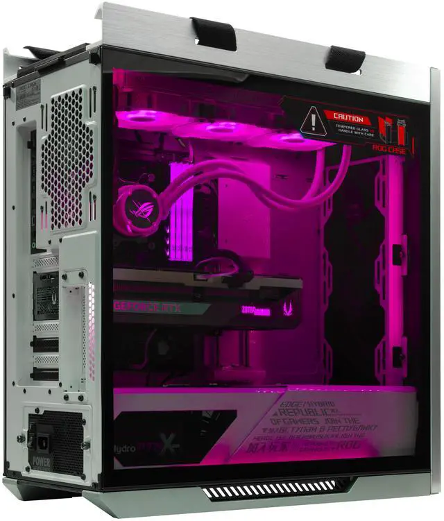 Alt view image 5 of 6 - ROG Strix Helios GX601 - AMD Ryzen 9-7900X 12 core 4.7GHz - AMD Radeon RX 7900XT 20GB - 2TB HDD + 4TB NVMe SSD - 128GB DDR5(4X32GB) - 850W - Windows 11 Liquid Cooled Gaming Desktop PC