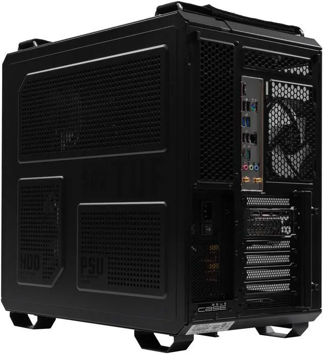 Alt view image 6 of 6 - ASUS TUF GT502 - AMD Ryzen 9-7900X 12 core 4.7GHz - AMD Radeon RX 7800XT 16GB - 2TB HDD + 2TB NVMe SSD - 64GB DDR5(2X32GB) - 850W - Windows 11 Liquid Cooled Gaming Desktop PC WiFi RGB