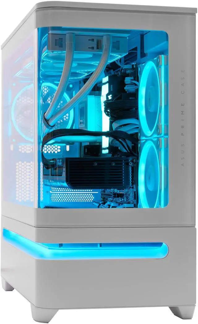 Alt view image 3 of 6 - ArsenalPC ASUS Prime AP202 - AMD Ryzen 9-9950X 16 core 4.3GHz - GeForce RTX 5070 - 2TB NVMe SSD - 64GB DDR5(2X32GB) - 850W - Windows 11 Liquid Cooled Gaming Desktop PC WiFi RGB