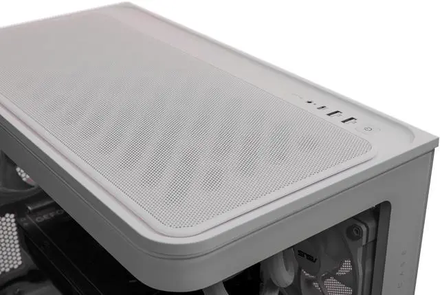 Alt view image 4 of 5 - ASUS Prime AP202 White - AMD Ryzen 9-9900X3D 12 core 4.4GHz - Radeon RX 9070 XT - 2TB NVMe SSD - 64GB DDR5(2X32GB) - 850W - Windows 11 Liquid Cooled Gaming Desktop PC WiFi RGB