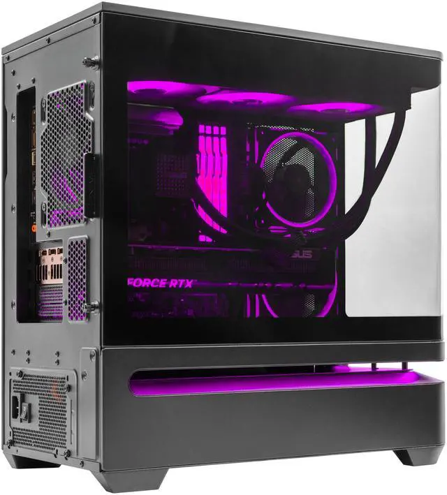 Alt view image 6 of 6 - ASUS Prime AP202 - Intel Core Ultra 7-265KF 20 core 5.4GHz - GeForce RTX 5070 - 2TB NVMe SSD - 32GB DDR5(2X16GB) - 850W - Windows 11 Liquid Cooled Gaming PC WiFi RGB