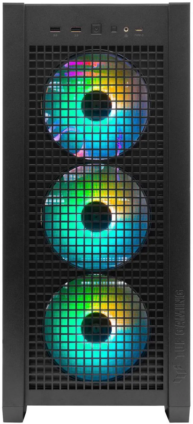 Alt view image 4 of 7 - ASUS TUF GT302 - AMD Ryzen 7-9700X 8 core 3.8GHz - GeForce RTX 5060 Ti - 2TB HDD + 1TB NVMe SSD - 32GB DDR5(2X16GB) - 750W - Windows 11 Liquid Cooled Gaming Desktop PC WiFi RGB